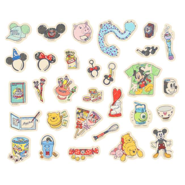 TDR - Tokyo Disney Resort "Full of Memories!" Collection x Stickers (Release Date: Nov 21, 2024)