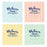 TDR - Tokyo Disney Resort "Full of Memories!" Collection x Memo Set (Release Date: Nov 21, 2024)
