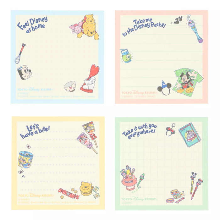 TDR - Tokyo Disney Resort "Full of Memories!" Collection x Memo Set (Release Date: Nov 21, 2024)