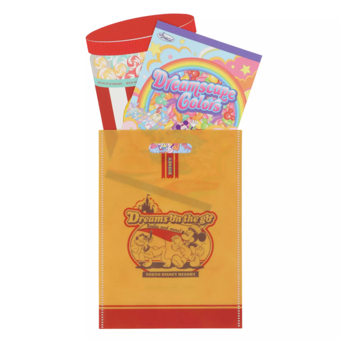 TDR - Disney Characters Grocery Store Themed Collection x Mickey & Friends Post Cards and Clear Folder Set (Release Date: July 17, 2025)