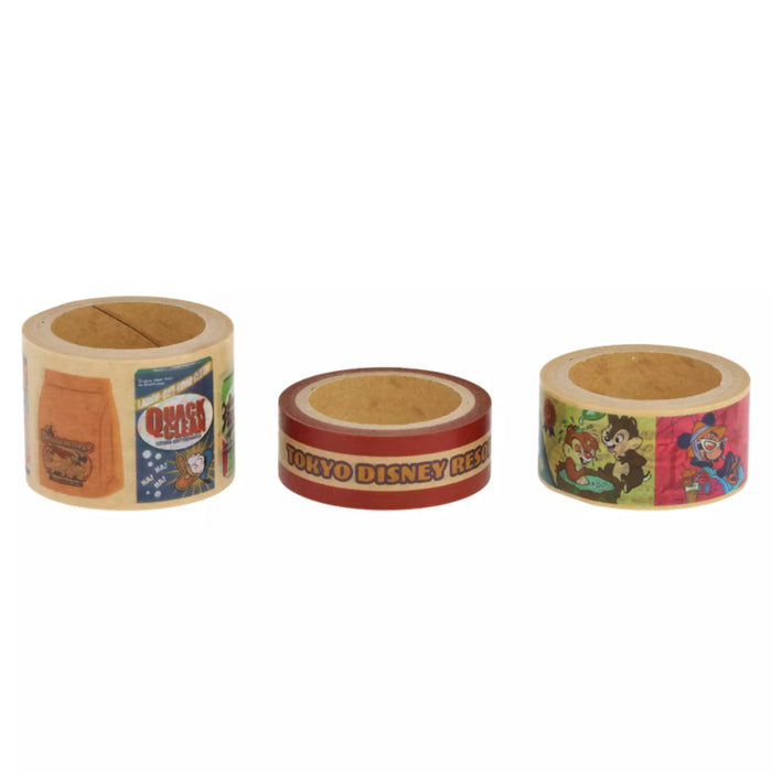 TDR - Disney Characters Grocery Store Themed Collection x Mickey & Friends Masking Tapes Set (Release Date: July 17, 2025)