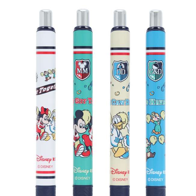 TDR - Mickey & Friends "Cheer Together" Collection x Mickey Mouse & Friends Pentel Energel Liquid Gel Ink Pens (Release Date: Apr 24 2025)