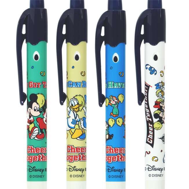 TDR - Mickey & Friends "Cheer Together" Collection x Mickey Mouse & Friends Mechanical Penciles Set of 4 (Release Date: Apr 24 2025)