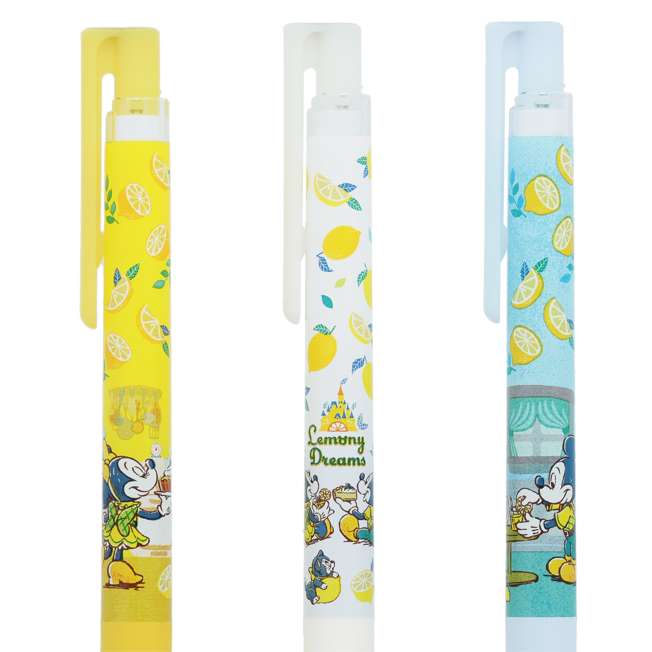 TDR - Mickey & Minnie Mouse "Lemony Dreams" Collection x Pilot juice up Pens Set of 3 (Release Date: Apr 24, 2025)