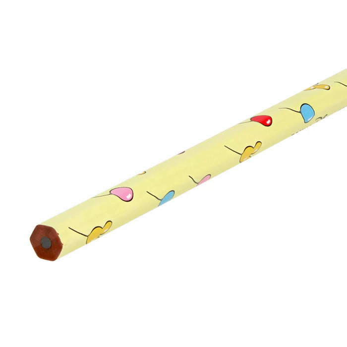 TDR - Mickey and Minnie Mouse Balloons Pencils 2B with Caps Set of 4 (Release Date: Jun 26, 2025)