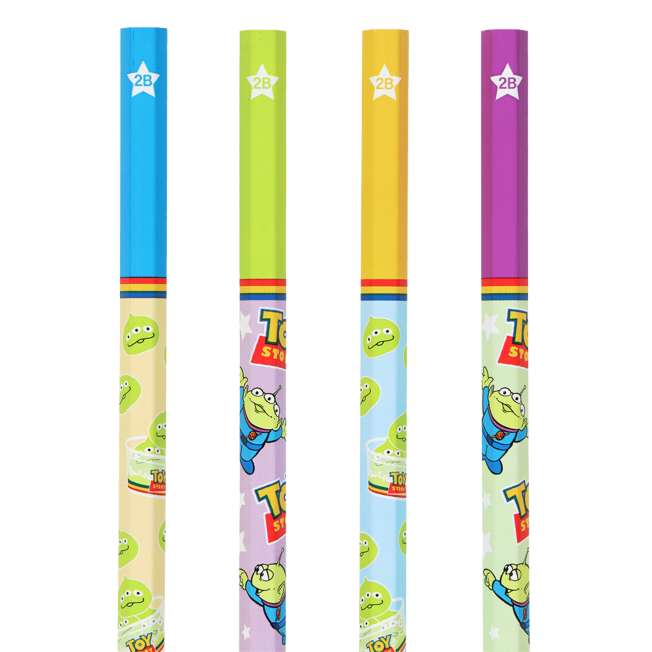 TDR - Toy Story Little Green Men/Alien Pencils 2B with Caps Set of 4 (Release Date: Jun 26, 2025)