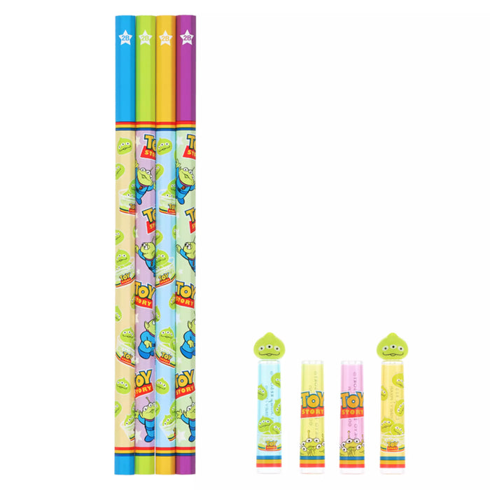 TDR - Toy Story Little Green Men/Alien Pencils 2B with Caps Set of 4 (Release Date: Jun 26, 2025)