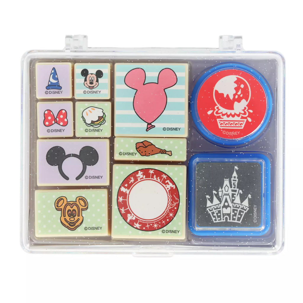 限定品ディズニー☆Authentic Postage Stanp TDR - Tokyo Disney Resort Stamps Box Set (Release Date: July 10