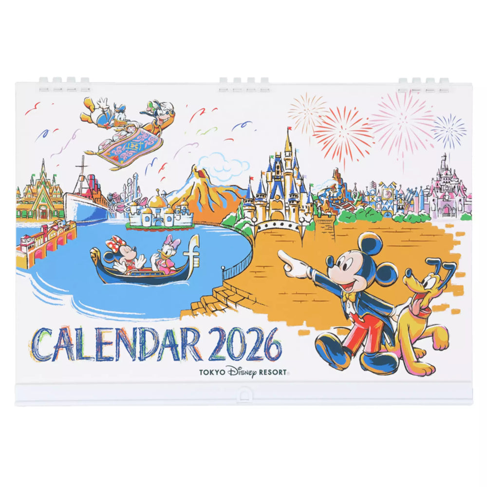 TDR - Calendar & Planner 2026 x Tokyo Disney Resort Wall Calendar (Release Date: Aug 7, 2025)