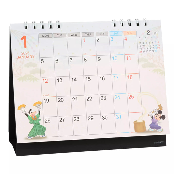 TDR - Calendar & Planner 2026 x Tokyo Disney Resort Desk Calendar (Release Date: Aug 7, 2025)