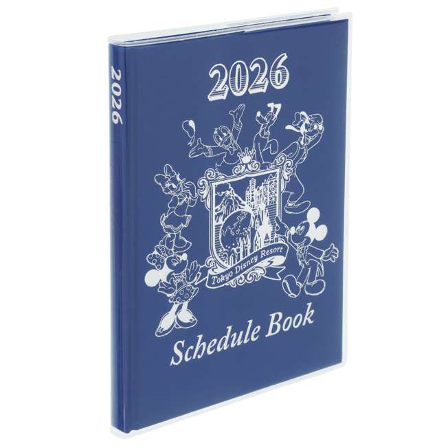 TDR - Calendar & Planner 2026 x Mickey Mouse and Friends Schedule Book/Planner (Release Date: Aug 7, 2025)