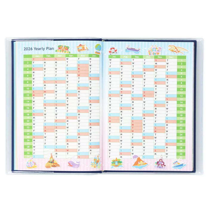 TDR - Calendar & Planner 2026 x Mickey Mouse and Friends Schedule Book/Planner (Release Date: Aug 7, 2025)