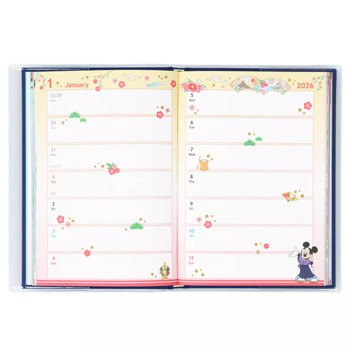 TDR - Calendar & Planner 2026 x Mickey Mouse and Friends Schedule Book/Planner (Release Date: Aug 7, 2025)