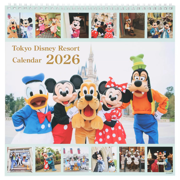TDR - Calendar & Planner 2026 x Mickey Mouse and Friends Wall Calendar (Release Date: Aug 7, 2025)