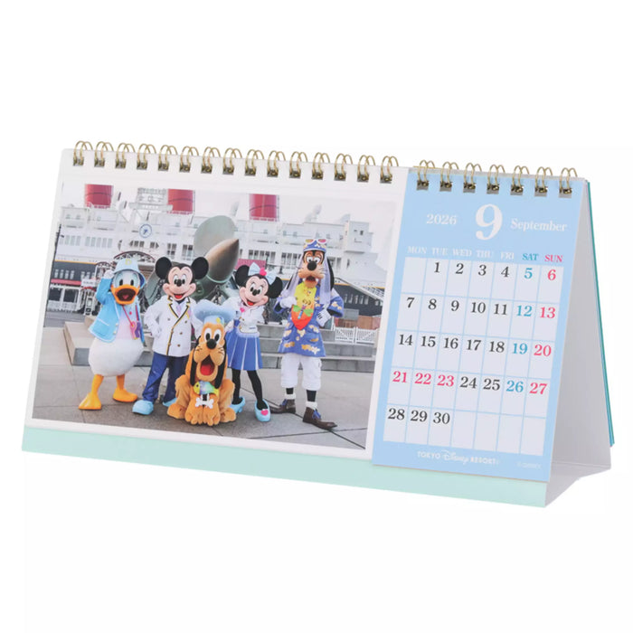 TDR - Calendar & Planner 2026 x Mickey Mouse and Friends Desk Calendar (Release Date: Aug 7, 2025)