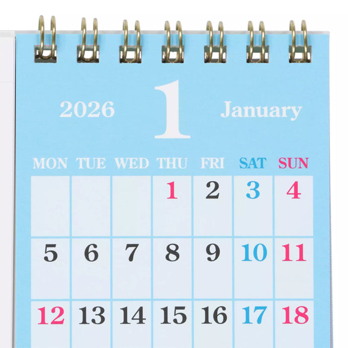 TDR - Calendar & Planner 2026 x Mickey Mouse and Friends Desk Calendar (Release Date: Aug 7, 2025)