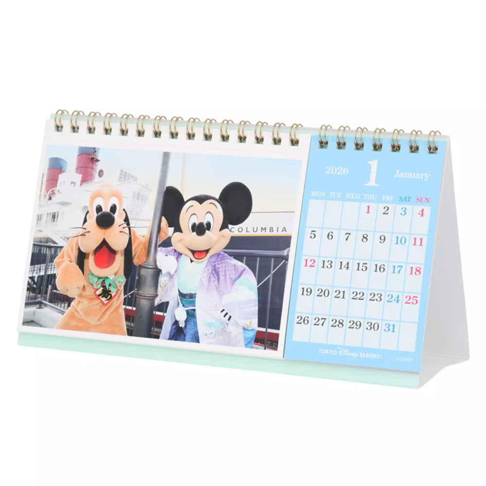 TDR - Calendar & Planner 2026 x Mickey Mouse and Friends Desk Calendar (Release Date: Aug 7, 2025)