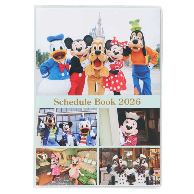 TDR - Calendar & Planner 2026 x Mickey Mouse and Friends Schedule Book/Planner (Release Date: Aug 7, 2025)