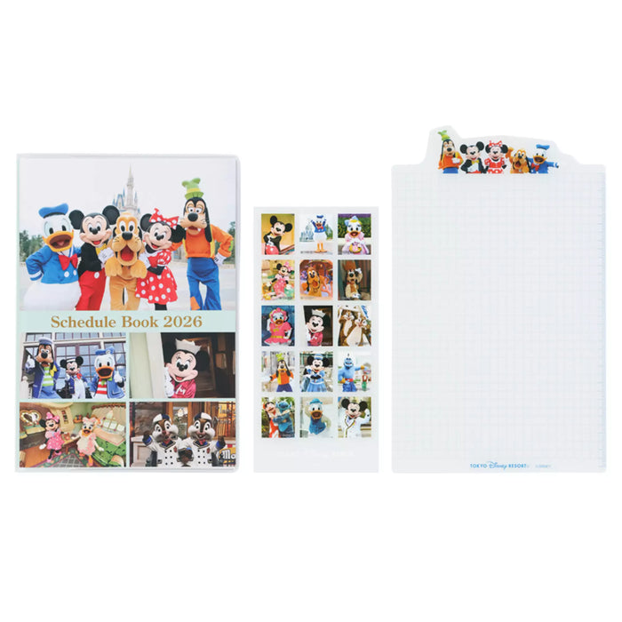 TDR - Calendar & Planner 2026 x Mickey Mouse and Friends Schedule Book/Planner (Release Date: Aug 7, 2025)