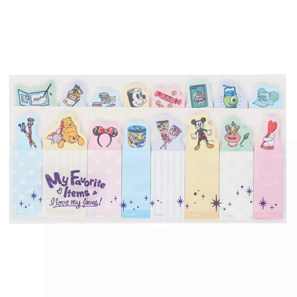 TDR - Tokyo Disney Resort "My Favorite Items!" Sticky Notes (Release Date: Jun 5, 2025)