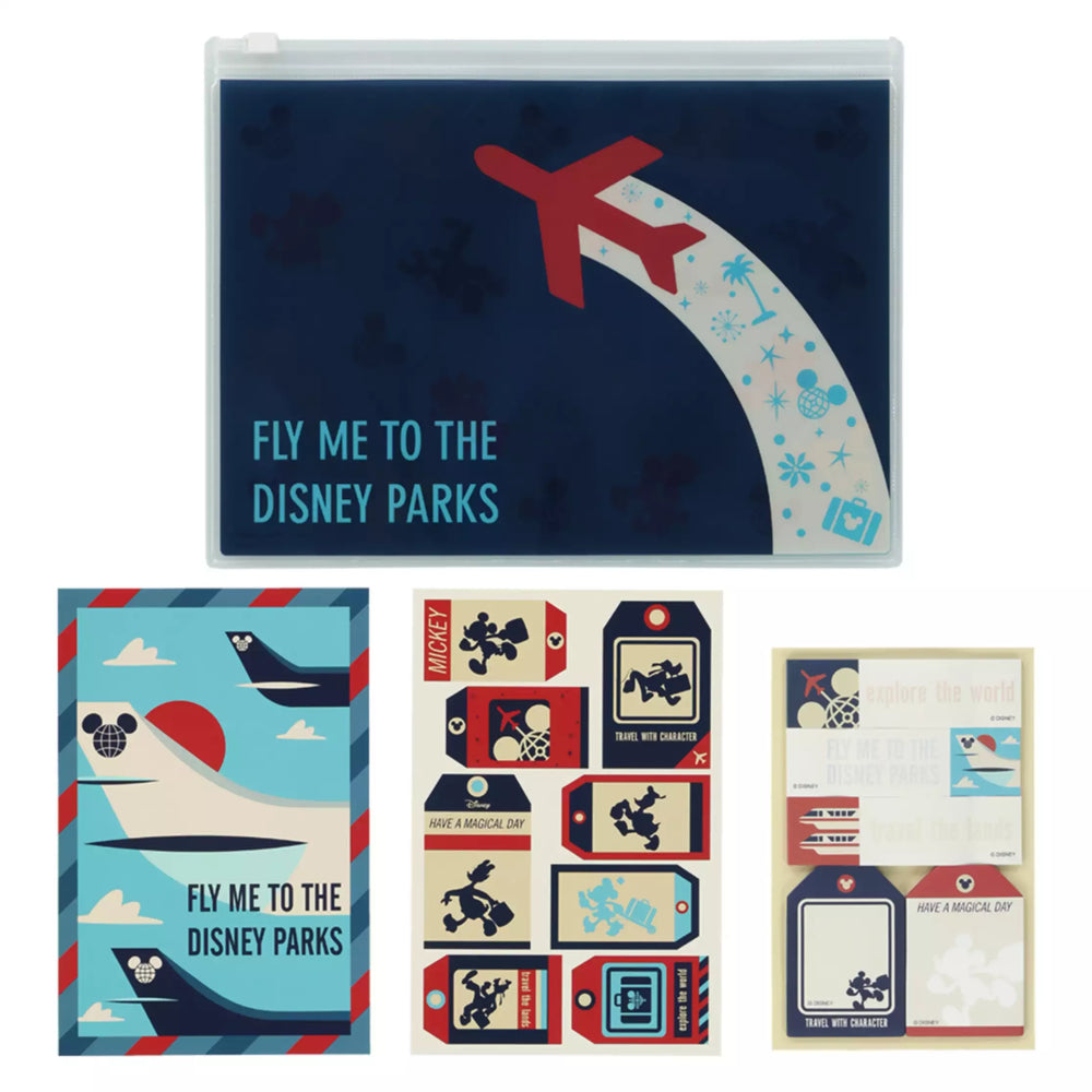 TDR - Mickey & Friends "Travel Accessories Gear" Collection x Mickey Mouse and Friends Stationary Set (Release Date: Jun 26, 2025)