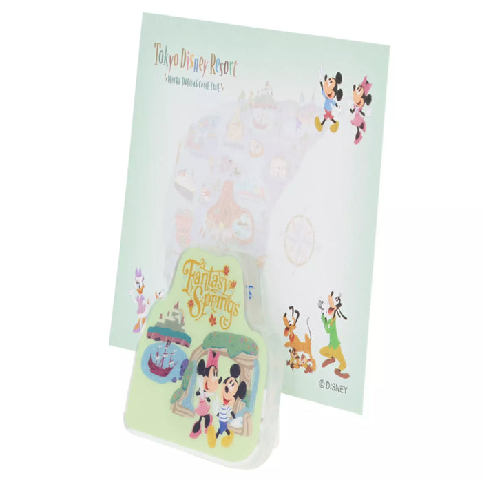 TDR - Tokyo Disney Resort "Park Map Motif" Collection - Memo & Clips Set (Release Date: May 22, 2025)