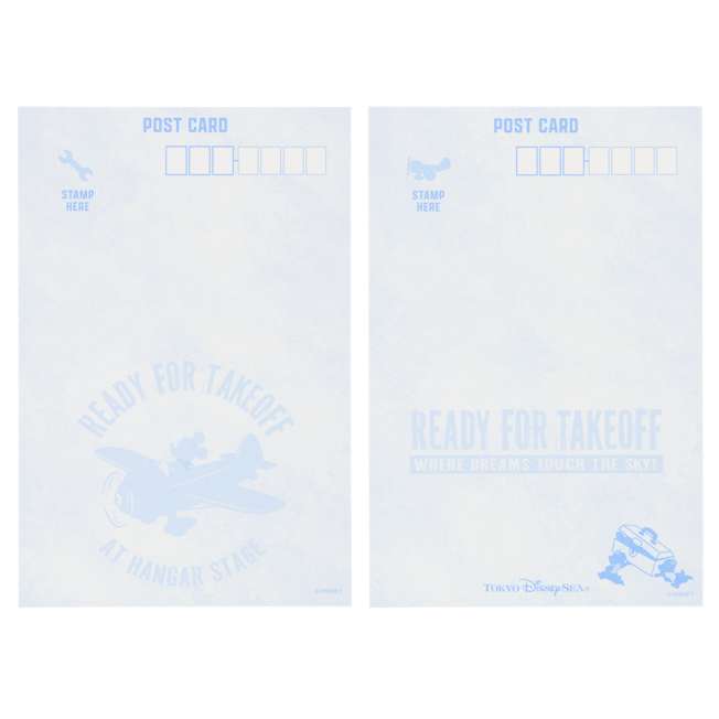 TDR - Mickey & Friends "Ready to Takeoff Where Dreams Touch the Sky" Collection x Post Cards Set (Release Date: July 15, 2025)