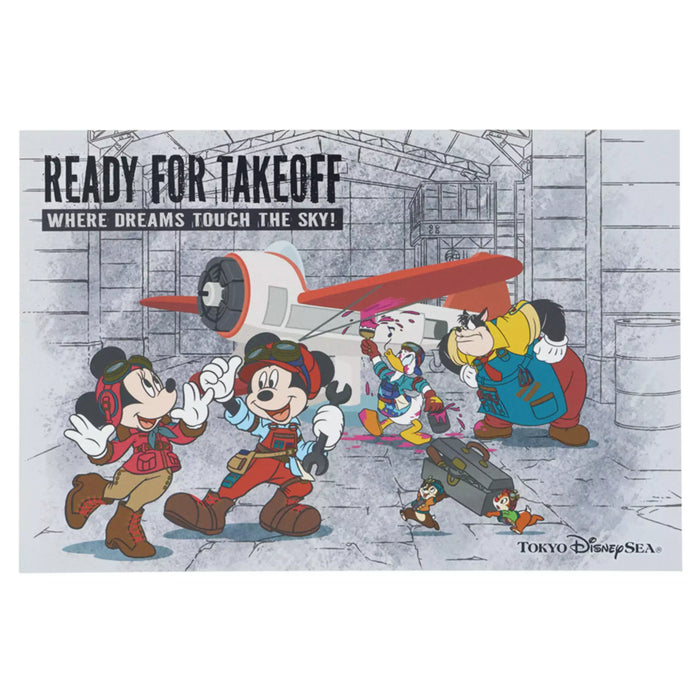 TDR - Mickey & Friends "Ready to Takeoff Where Dreams Touch the Sky" Collection x Post Cards Set (Release Date: July 15, 2025)