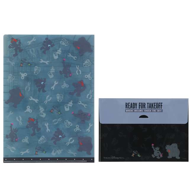 TDR - Mickey & Friends "Ready to Takeoff Where Dreams Touch the Sky" Collection x Clear Folders Set (Release Date: July 15, 2025)