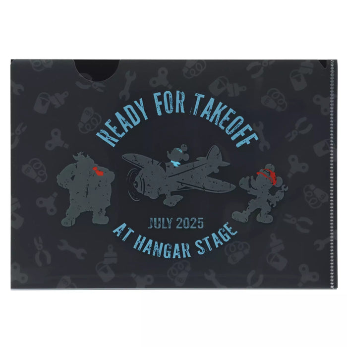 TDR - Mickey & Friends "Ready to Takeoff Where Dreams Touch the Sky" Collection x Clear Folders Set (Release Date: July 15, 2025)