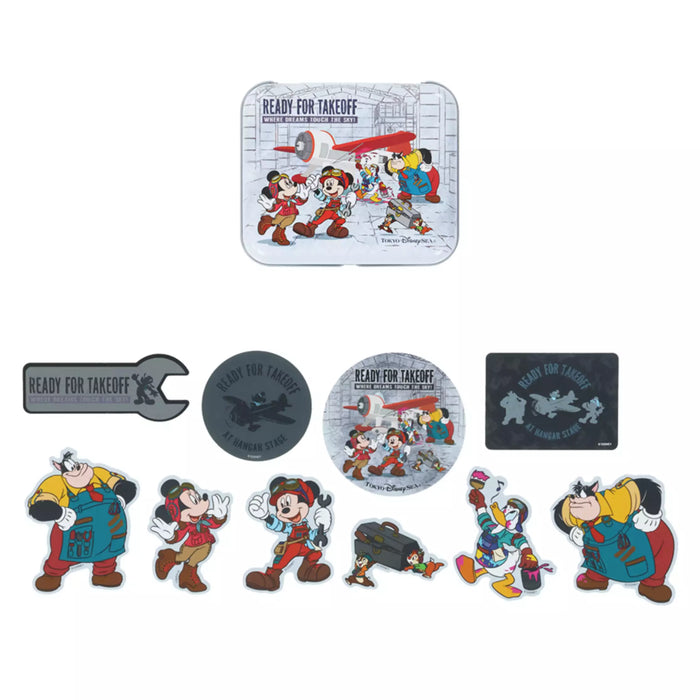 TDR - Mickey & Friends "Ready to Takeoff Where Dreams Touch the Sky" Collection x Stickers Set (Release Date: July 15, 2025)