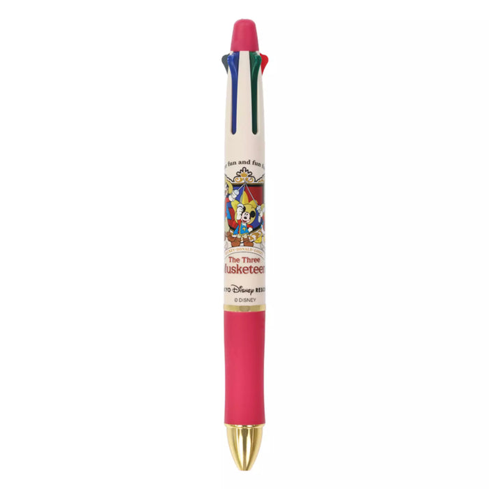 TDR - Mickey. Donald. Goofy. The Three Musketeers Collection x PILOT Dr. Grip 4+1 Multi-Function Refillable & Retractable Ballpoint Pen + Mechanical Pencil (Release Date: Oct 9, 2025)