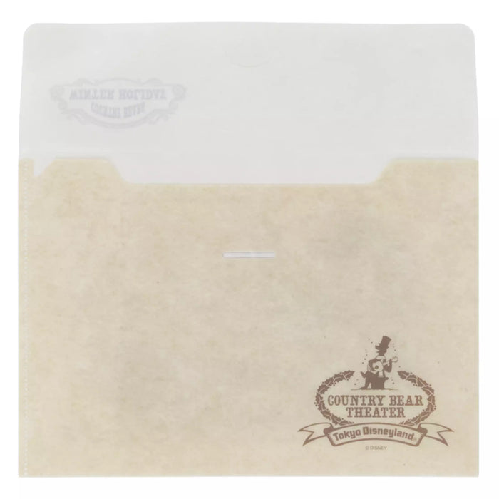 TDR - Country Bears Winter Holiday Clear Folders Set of 4 (Release Date: Nov 6, 2025)