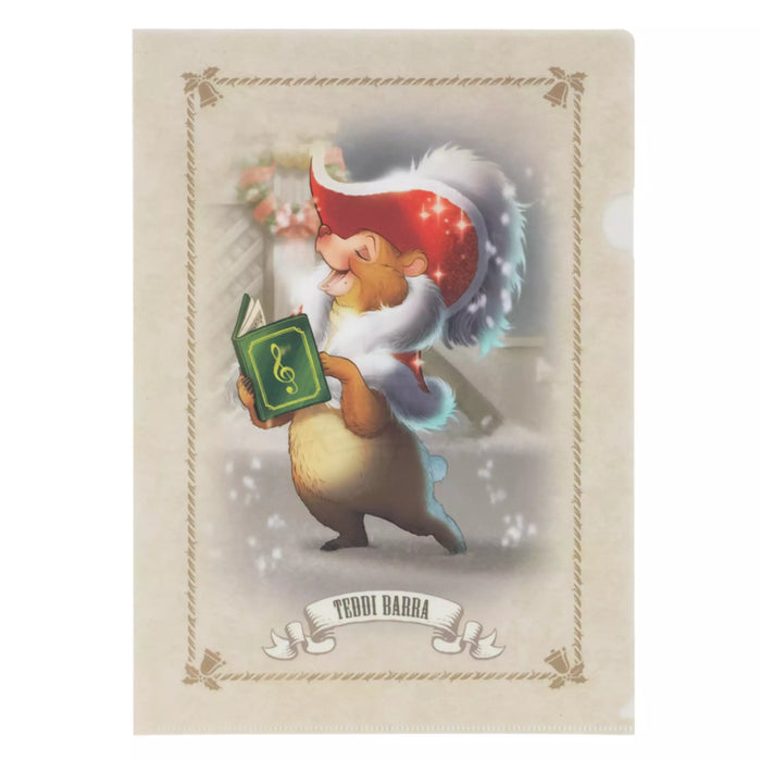 TDR - Country Bears Winter Holiday Clear Folders Set of 4 (Release Date: Nov 6, 2025)