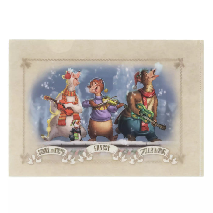 TDR - Country Bears Winter Holiday Clear Folders Set of 4 (Release Date: Nov 6, 2025)
