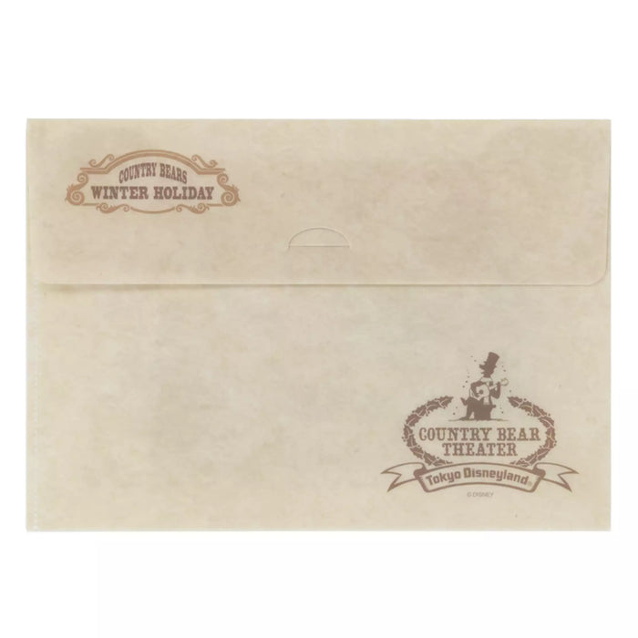 TDR - Country Bears Winter Holiday Clear Folders Set of 4 (Release Date: Nov 6, 2025)
