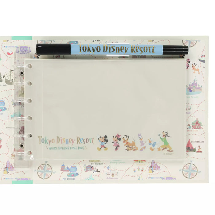 TDR - Tokyo Disney Resort "Park Map Motif"Autograph Book (Release Date: Oct 16, 2025)