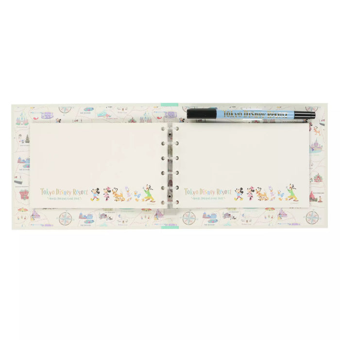 TDR - Tokyo Disney Resort "Park Map Motif"Autograph Book (Release Date: Oct 16, 2025)