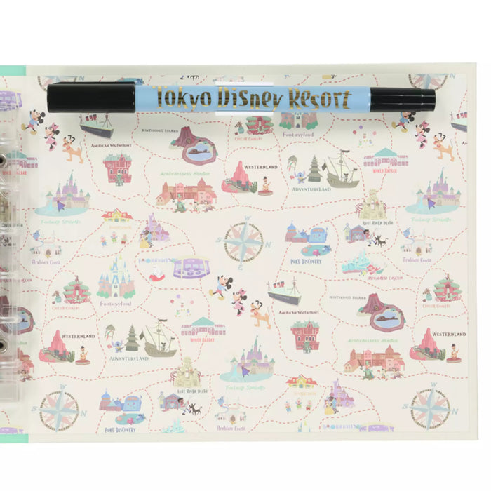 TDR - Tokyo Disney Resort "Park Map Motif"Autograph Book (Release Date: Oct 16, 2025)