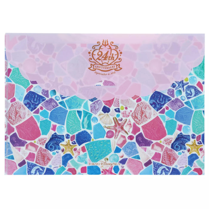 TDR - Tokyo Disney Sea's 24th Anniversary "Mermaid Lagoon" Collection x Minnie Mouse & Daisy Duck Clear Holders Set (Release Date: Sept 4, 2025)
