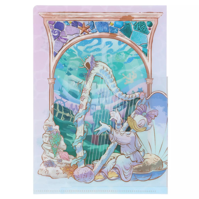 TDR - Tokyo Disney Sea's 24th Anniversary "Mermaid Lagoon" Collection x Minnie Mouse & Daisy Duck Clear Holders Set (Release Date: Sept 4, 2025)