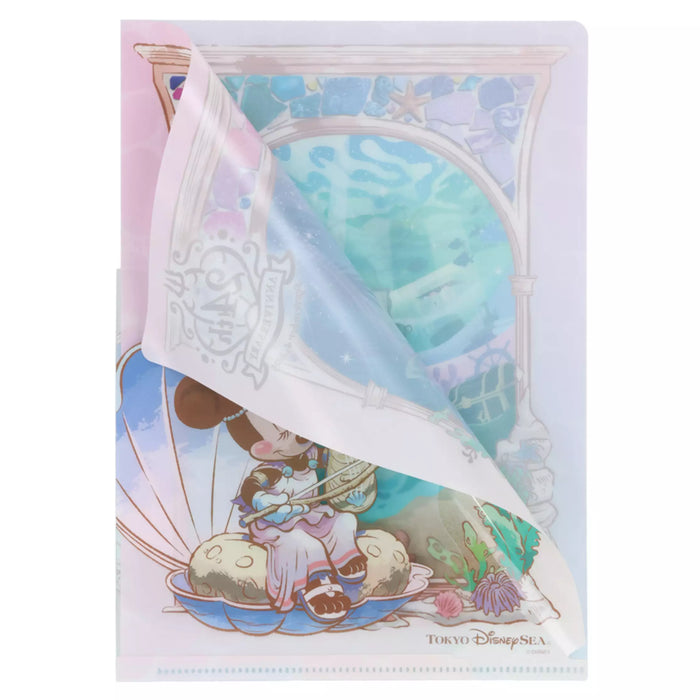 TDR - Tokyo Disney Sea's 24th Anniversary "Mermaid Lagoon" Collection x Minnie Mouse & Daisy Duck Clear Holders Set (Release Date: Sept 4, 2025)