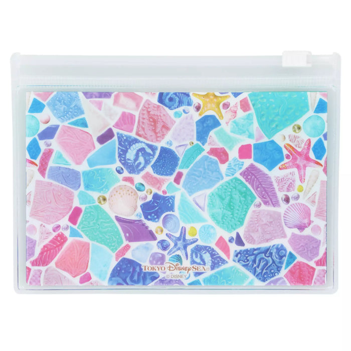 TDR - Tokyo Disney Sea's 24th Anniversary "Mermaid Lagoon" Collection x Minnie Mouse & Daisy Duck Stickers & Masking Tapes Set with Slide Zip Case (Release Date: Sept 4, 2025)
