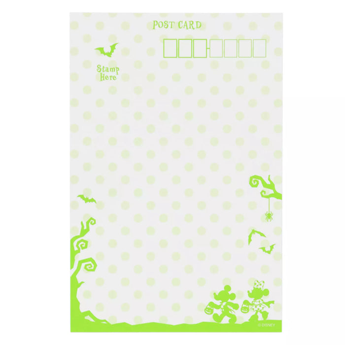 TDR - 2025 Mickey & Friends Disney Halloween "Happy Haunting!" Collection x Post Card & Sticker Set (Release Date: Sept 16, 2025)