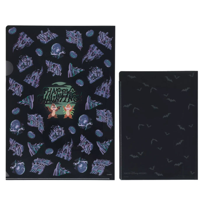 TDR - 2025 Mickey & Friends Disney Halloween "Happy Haunting!" Collection x Clear Folders Set (Release Date: Sept 16, 2025)