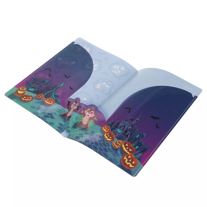 TDR - 2025 Mickey & Friends Disney Halloween "Happy Haunting!" Collection x Clear Folders Set (Release Date: Sept 16, 2025)