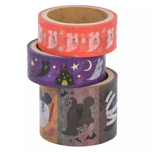 TDR - 2025 Mickey & Friends Disney Halloween "Spook Ghost Night!" Collection x Mickey Mouse Ghost Masking Tapes Set (Release Date: Sept 16, 2025)