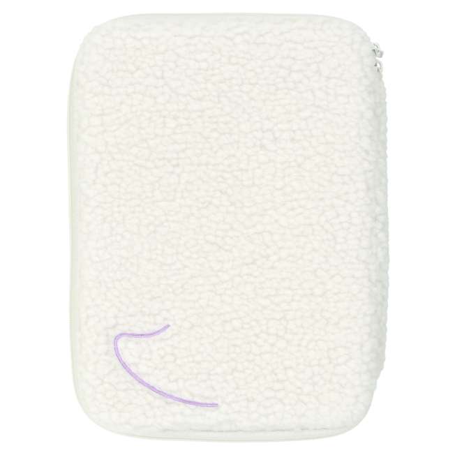 TDR - 2025 Mickey & Friends Disney Halloween "Spook Ghost Night!" Collection x Mickey Mouse Ghost Fluffy Pencil Case (Release Date: Sept 16, 2025)