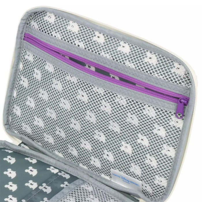 TDR - 2025 Mickey & Friends Disney Halloween "Spook Ghost Night!" Collection x Mickey Mouse Ghost Fluffy Pencil Case (Release Date: Sept 16, 2025)