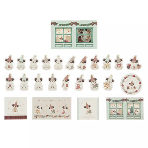 TDR - 2025 Mickey Christmas fairy "Lil Lin Lin" Merry Jolly Days Collection x Stickers Box Set (Release Date: Nov 10, 2025)